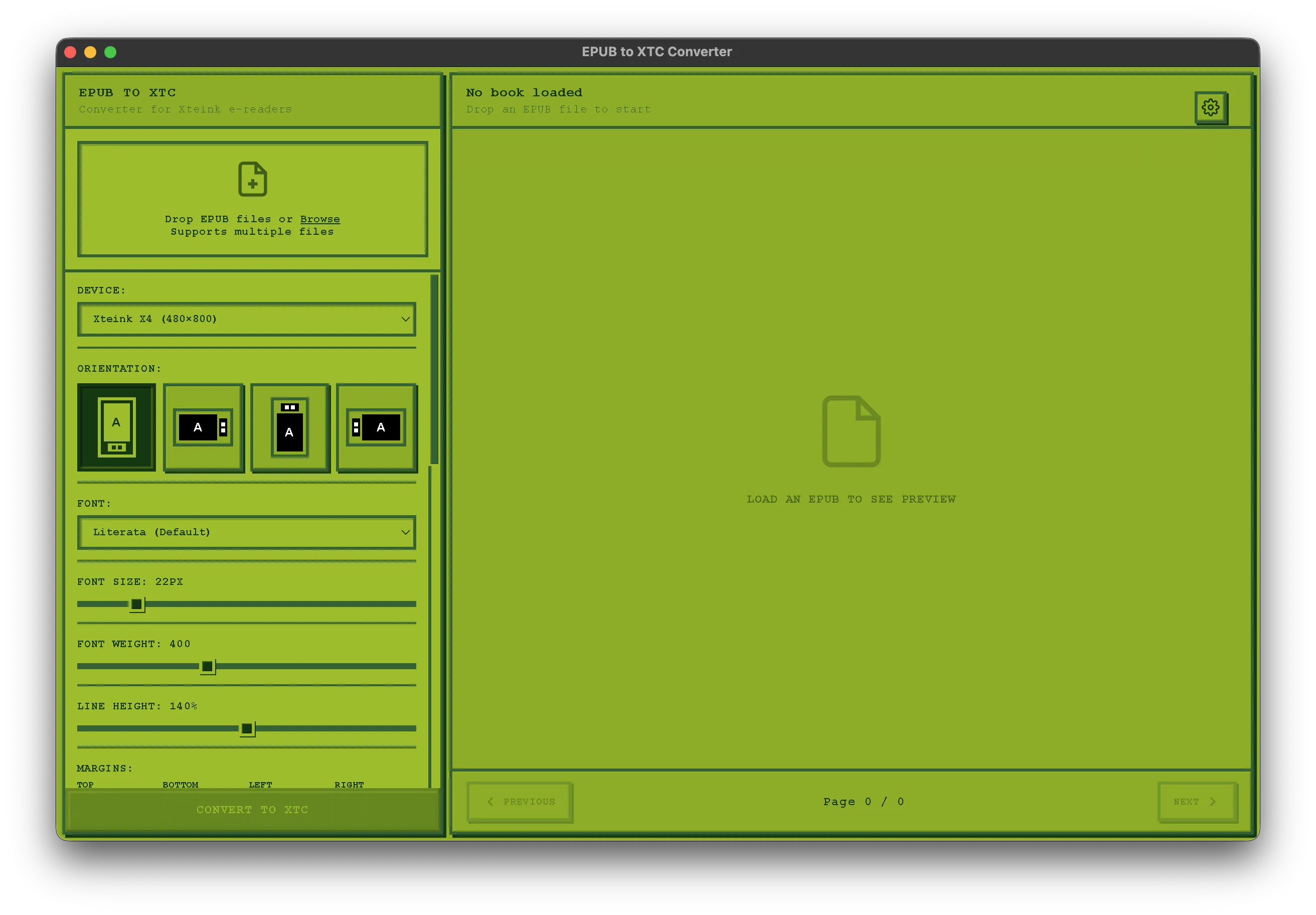 Gameboy theme - classic green